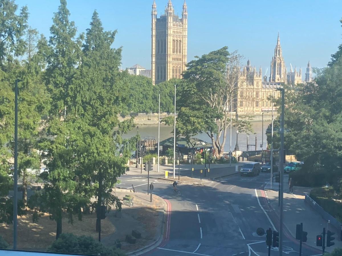 לונדון Luxury Designer Apartment River View Of Parliament Westminster Big Ben. מראה חיצוני תמונה